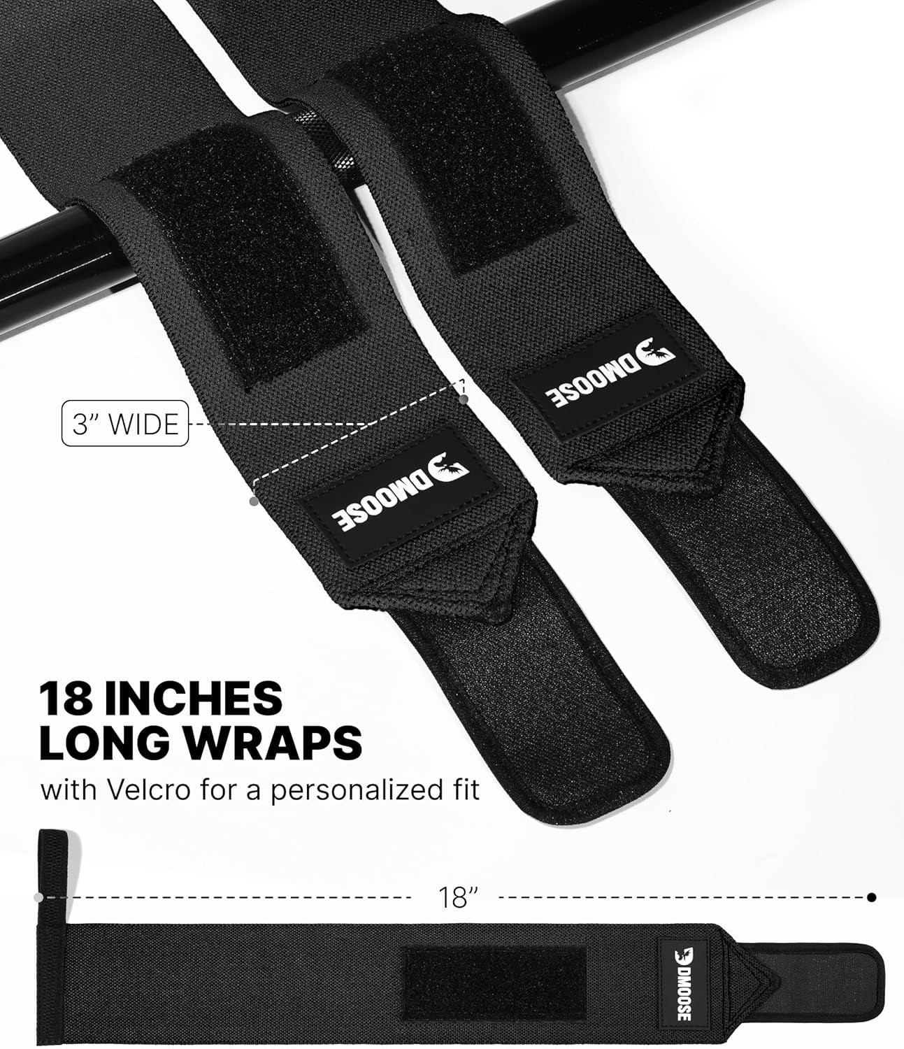 Dmoose Fitness Wrist Wraps
