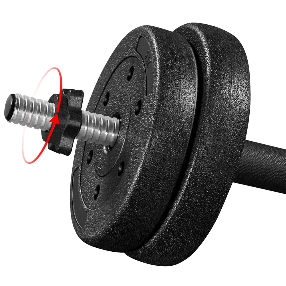 55Lb Adjustable Dumbbell Weight Set for Home Gym,Black