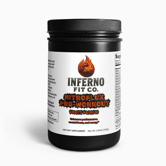 NITRO FLUX Pre-Workout Powder (Fruit Punch)