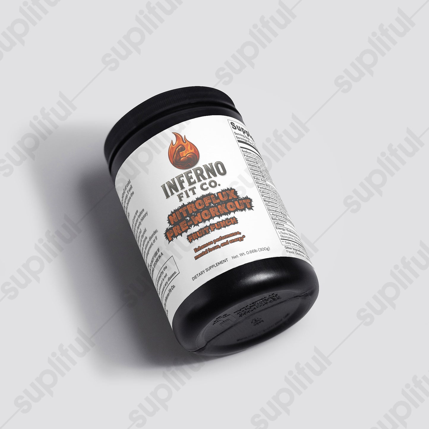 NITRO FLUX Pre-Workout Powder (Fruit Punch)