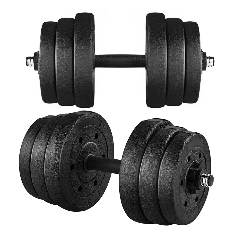 55Lb Adjustable Dumbbell Weight Set for Home Gym,Black