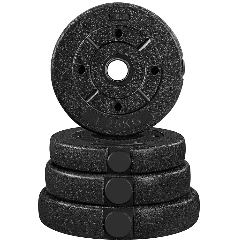 55Lb Adjustable Dumbbell Weight Set for Home Gym,Black