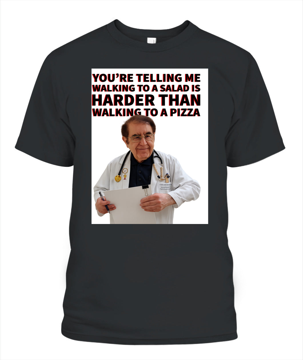 Unisex Dr. Now Harder Than T-Shirt 