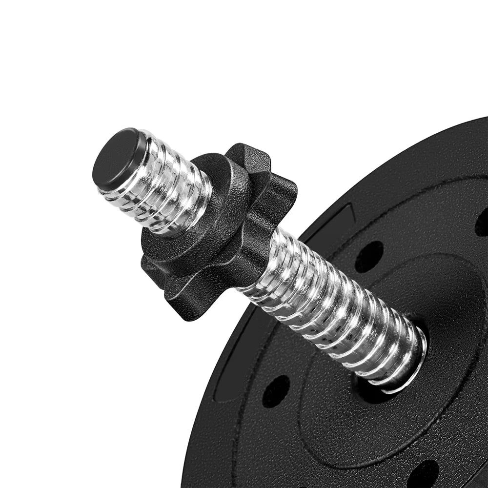 55Lb Adjustable Dumbbell Weight Set for Home Gym,Black